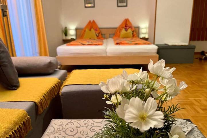 Ferienwohnung für 3 Personen, mit Balkon und Garten in Steinbach am Attersee - 2