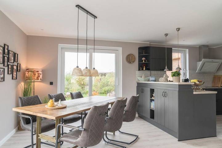 Ferienhaus für 6 Personen, mit Terrasse und Garten sowie Sauna