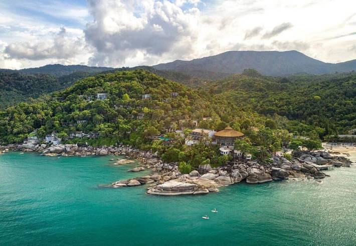 Station pour 4 personnes, avec jardin ainsi que piscine et vue dans Ko Phangan - 3