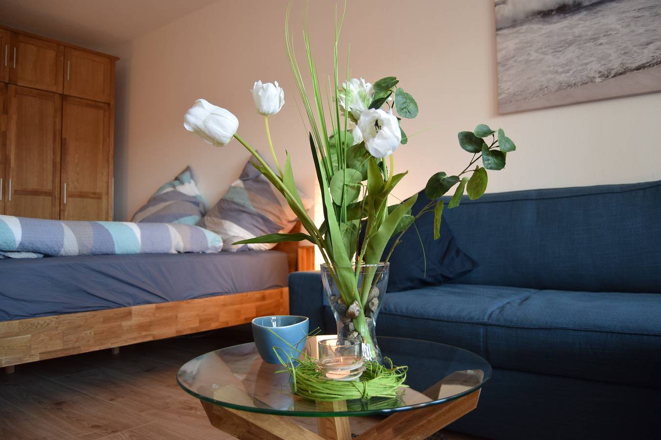 Ganze Ferienwohnung, Koops, Britta: Ferienapp. "Möwennest" (Nr. 008) im "Haus Kiel" in Holm, Schönberg