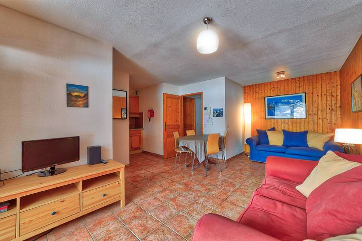 Gîte pour 4 personnes, avec balcon dans Gare De Chamonix Mont Blanc - 2