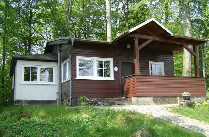 Ferienhaus für 4 Personen, mit Garten und Terrasse, mit Haustier in der Lausitz