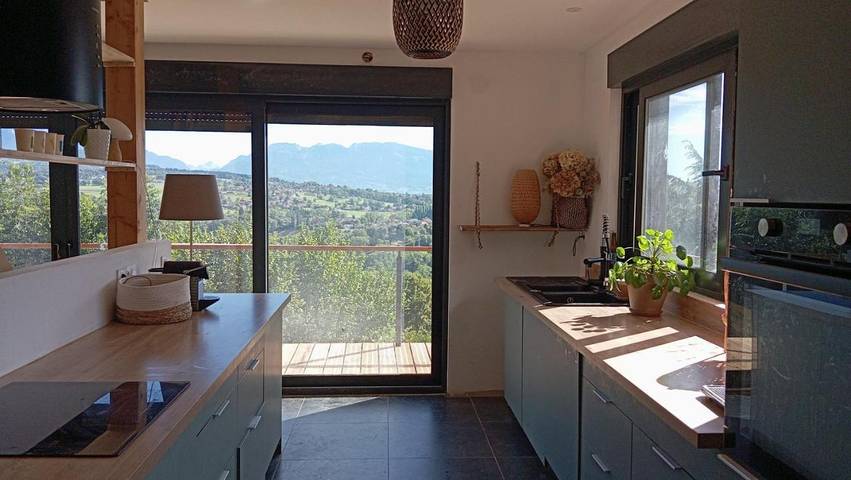 Gîte pour 7 personnes, avec jardin et vue, animaux acceptés à Fillinges - 3