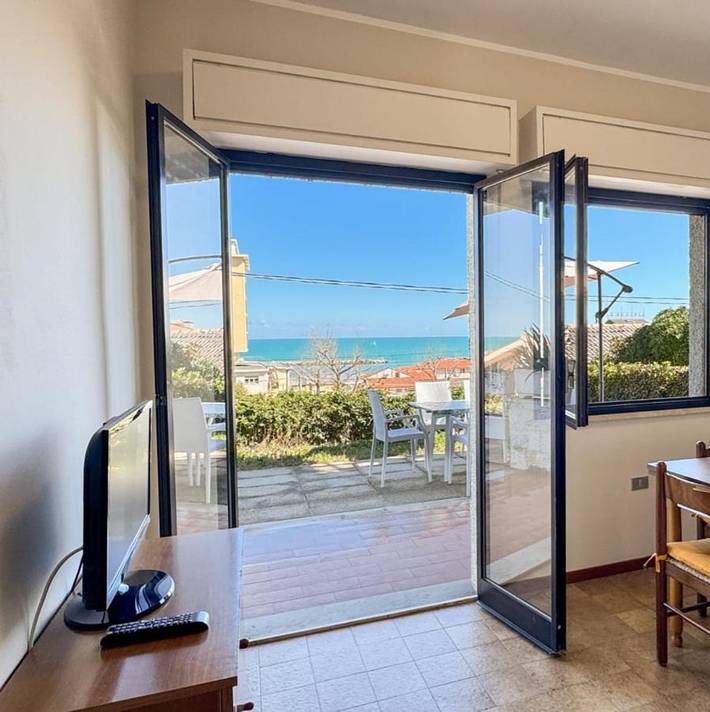 Ferienwohnung für 5 Personen, mit Garten und Balkon sowie Ausblick - 1