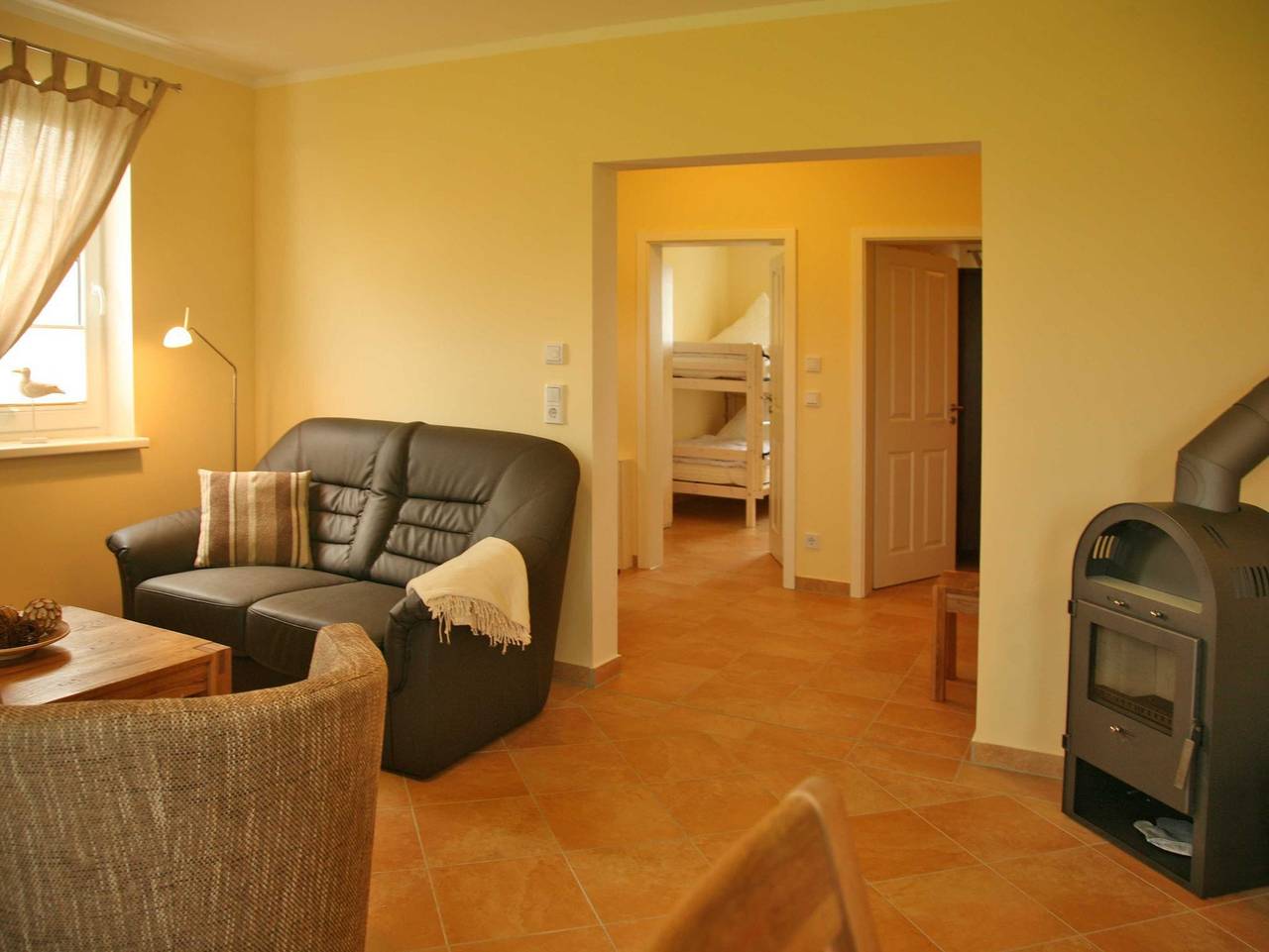 Ganze Ferienwohnung, Unterkunft Strandmuschel, Wlan, Kamin, ca. 250m zum Strand - Unterkunft Strandmuschel, Wlan, Kamin, ca. 250m zum Strand in Börgerende-Rethwisch, Bad Doberan & Umland