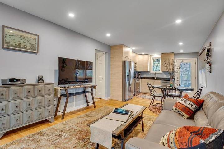 Vakantiewoning voor 4 personen, with uitzicht and terras as well as tuin in Boston