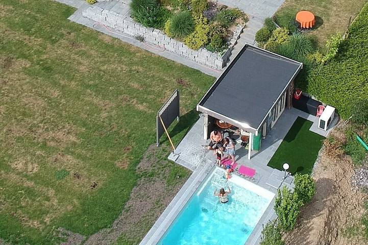 Ganze Wohnung, Bellevue \"Meersburg\" mit Blick auf Bodensee und Alpen in Stetten, Region Bodensee-Oberschwaben