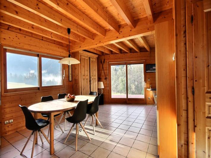 Gîte pour 8 personnes, avec jardin à Le Biot - 3