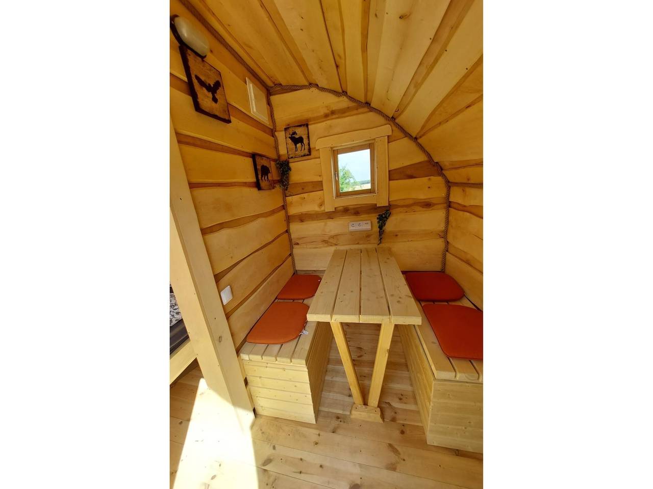 Eifelhütte auf dem Campingpark in Waxweiler, Eifelkreis Bitburg-Prüm