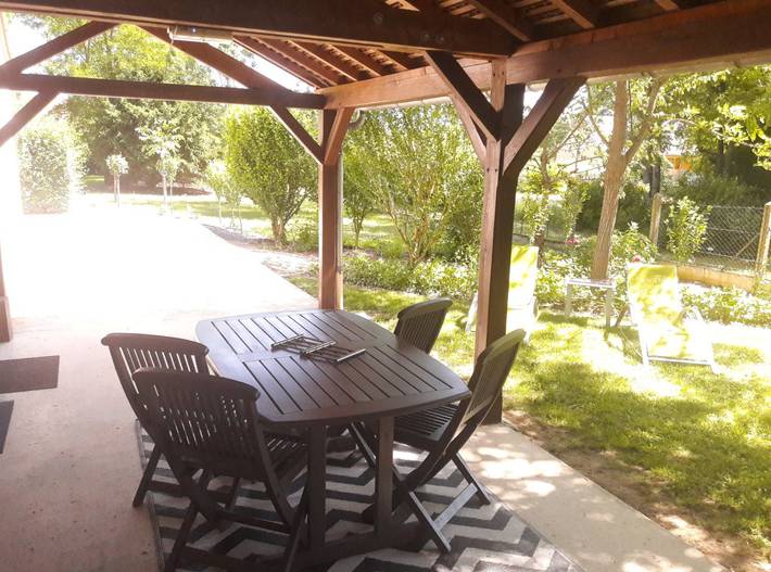 Gîte pour 6 personnes, avec jardin et terrasse