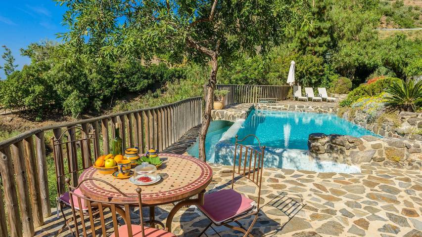 Casa rural para 8 personas, con piscina y balcón/terraza, Se admiten mascotas en Arenas - 4