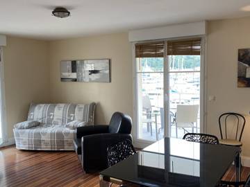 Gîte pour 6 personnes, avec balcon à Dives-sur-Mer