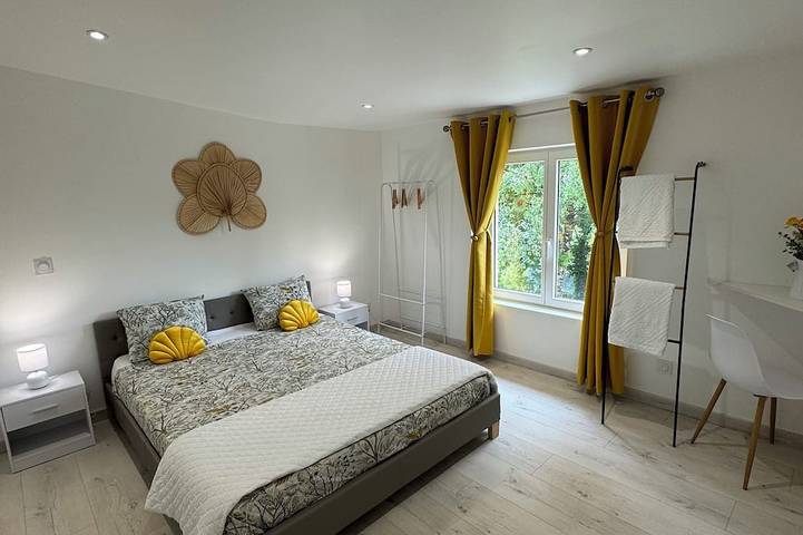 Location de vacances pour 4 personnes, avec terrasse ainsi que jardin et sauna à Marsolan - 3