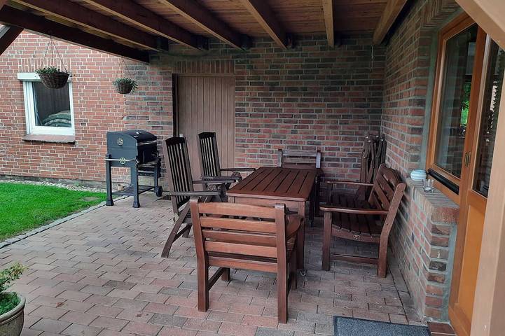 Ferienhaus für 6 Personen, mit Terrasse und Garten in Steinberghaff