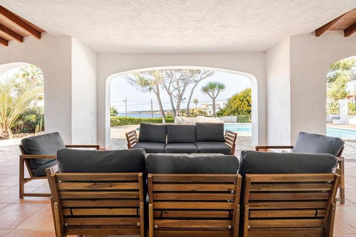 Villa pour 8 personnes, avec jardin ainsi que piscine et vue, animaux acceptés à Cala Pi - 2