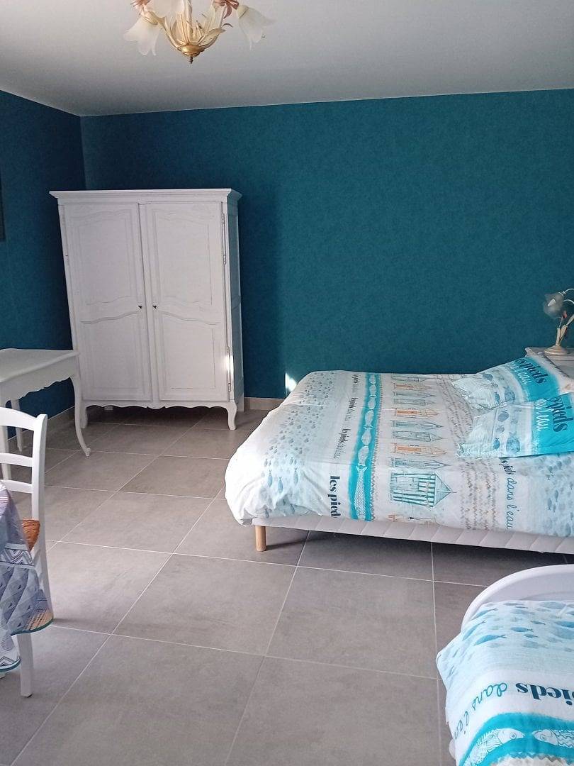 Chambres d'hôtes La Pêcherie au bord de l'océan - Chambre La Prée in La Plaine-sur-Mer, Côte de Jade