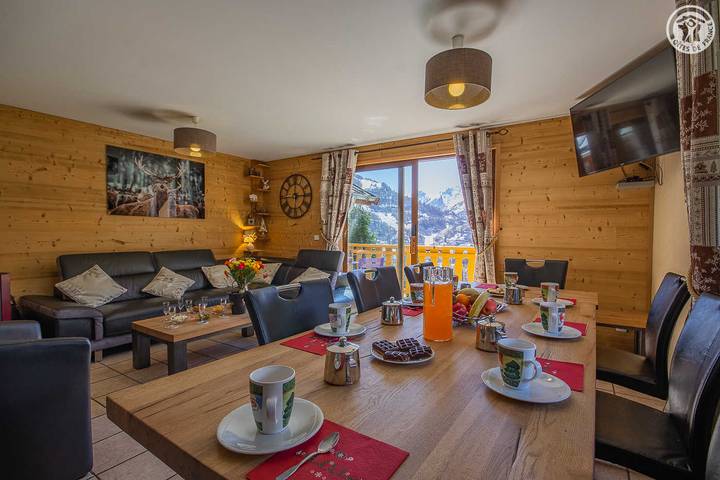 Chalet pour 10 personnes, avec terrasse et jardin à Valloire - 3