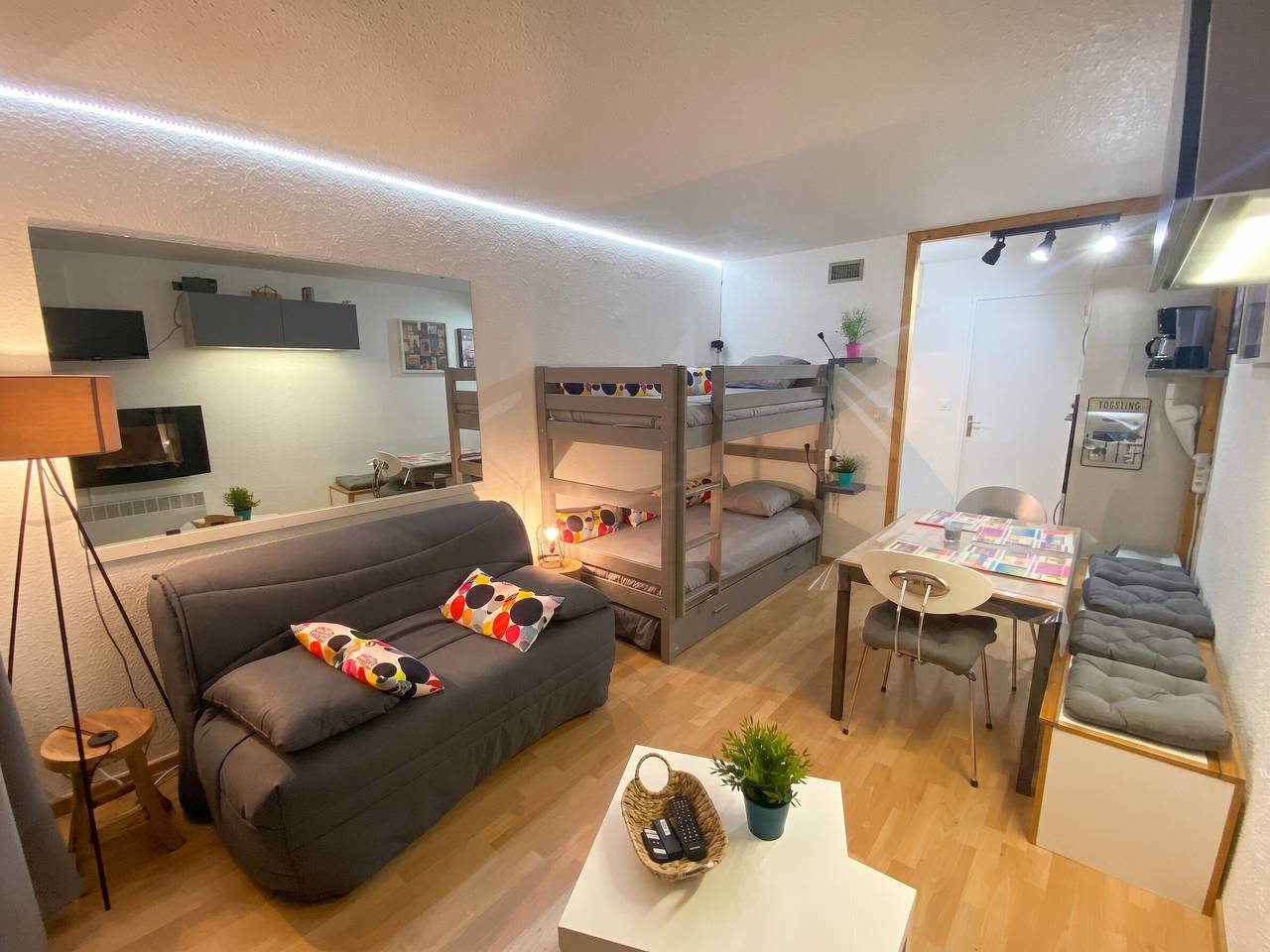 Estudio entero, Estudio acogedor en Villarembert, 22 m², cerca de las pistas in Le Corbier, Villarembert