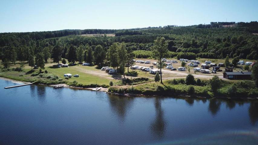Camping für 6 Personen, mit Terrasse und Ausblick sowie Garten in Mittelschweden - 2