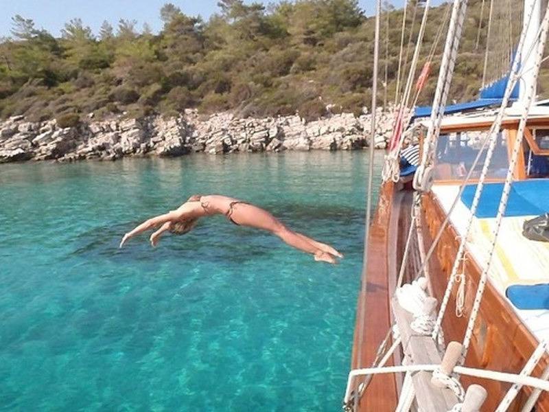 Boot für 12 Personen in Bodrum, Türkische Ägäis