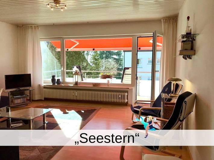 Vakantiewoning voor 3 personen, met balkon en uitzicht in Langenargen