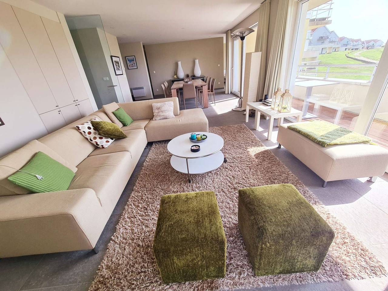 Ganze Wohnung, Luxuswohnung 3 Suiten, Balkon Meerblick, Parkplatz, Wlan in Wimereux, Boulogne-sur-Mer und Umgebung