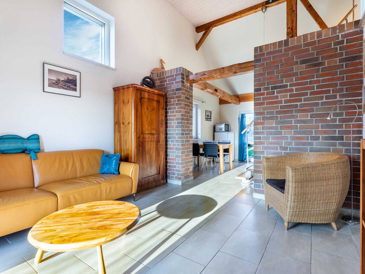 Ganze Ferienwohnung, Ostseelandhaus mit Südterrasse und Teich Ofc 07 in Ribnitz-Damgarten, Vorpommern