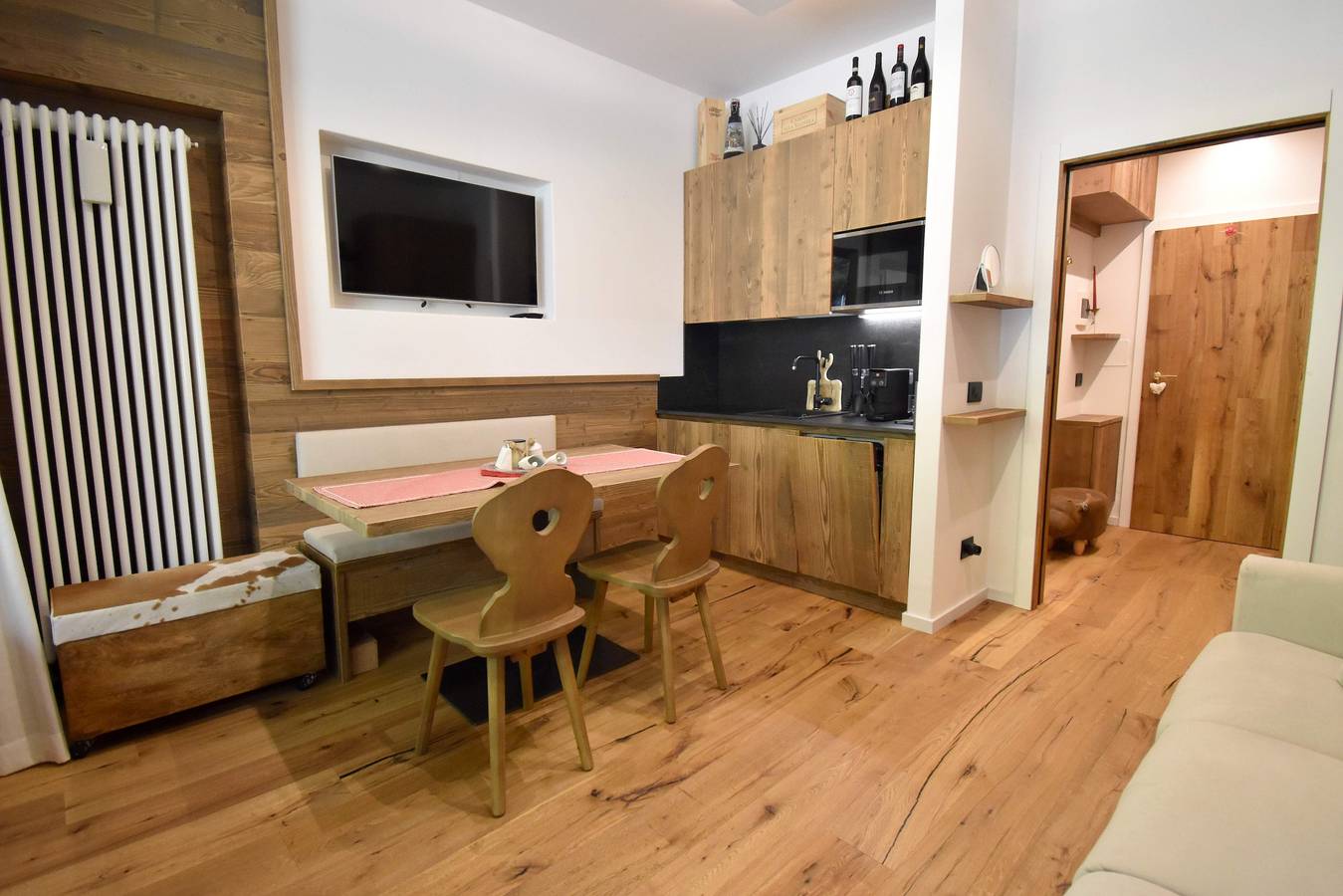 Entire studio, Studio for 3 people with garden in Tre Ville, Brenta group