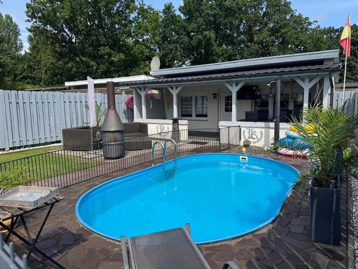 Ferienhaus für 3 Personen, mit Pool und Garten in Neustadt-Glewe - 3