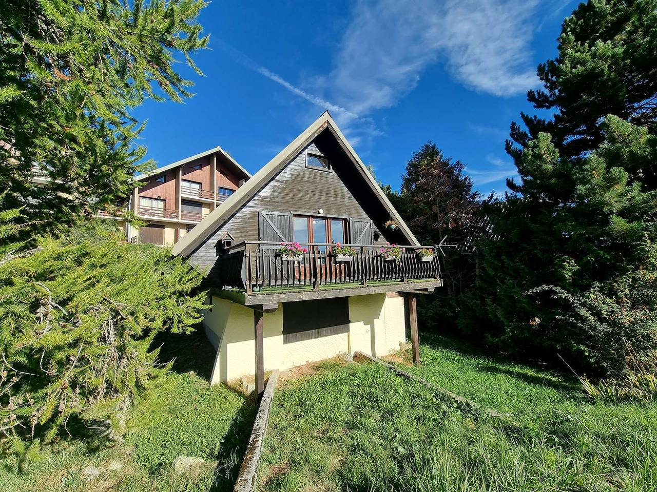 Chalet avec jardin 7 pers, 3 ch, balcon sud, animaux admis, Chaillol 1600 in Saint-Michel-de-Chaillol, Nationalpark Écrins
