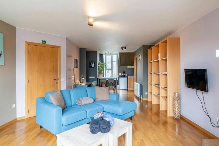 Location de vacances pour 3 personnes, avec sauna et piscine ainsi que vue et balcon à Maasmechelen - 4