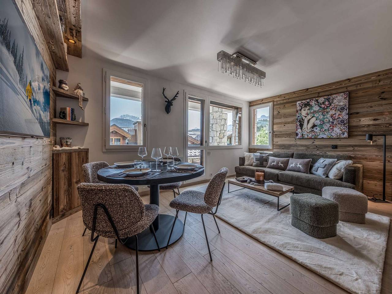 Hel lejlighed, Courchevel 1850 - Apartment 4 pax - Ski-in/Ski-out with Parking and Wifi in Courchevel 1850, Saint-Bon-Tarentaise