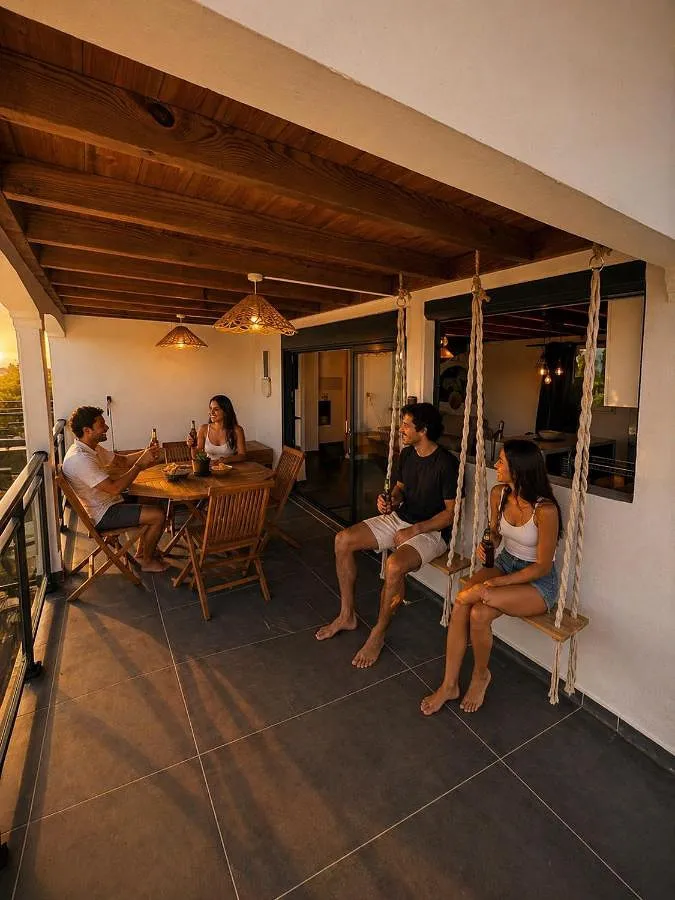Appartement de vacances pour 8 personnes, avec balcon ainsi que piscine et jacuzzi - 1