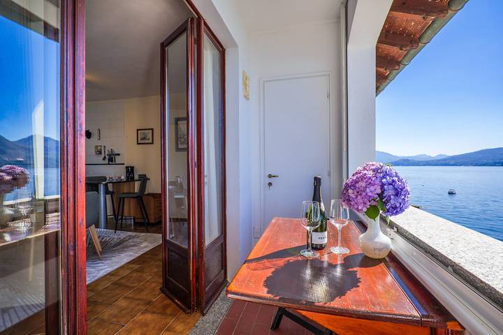Ferienwohnung für 4 Personen, mit Ausblick und Balkon sowie Seeblick in Lago Maggiore (Piemont) - 3