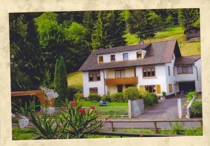 Ferienwohnung für 5 Personen, mit Ausblick und Garten, mit Haustier in Frammersbach
