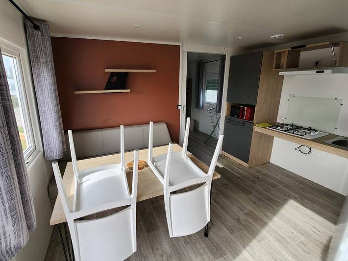 Mobil home pour 4 personnes à Biville-sur-Mer - 3
