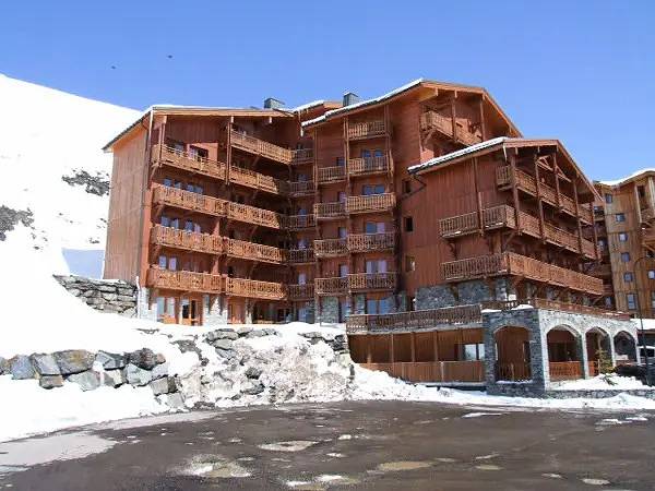 Chalet pour 6 personnes, avec balcon, animaux acceptés à Val Thorens