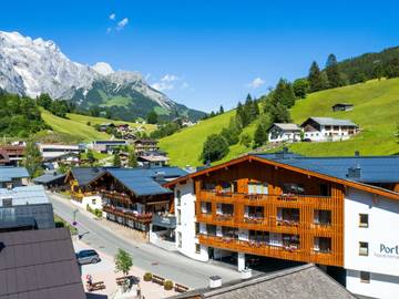 Ferienwohnung für 2 Personen, mit Ausblick und Balkon sowie Sauna in Dienten am Hochkönig