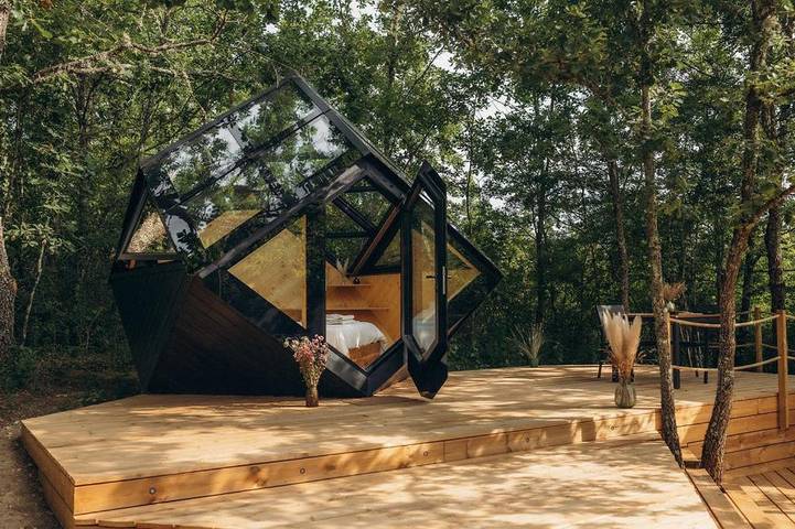 Cottage pour 2 personnes, avec vue et terrasse