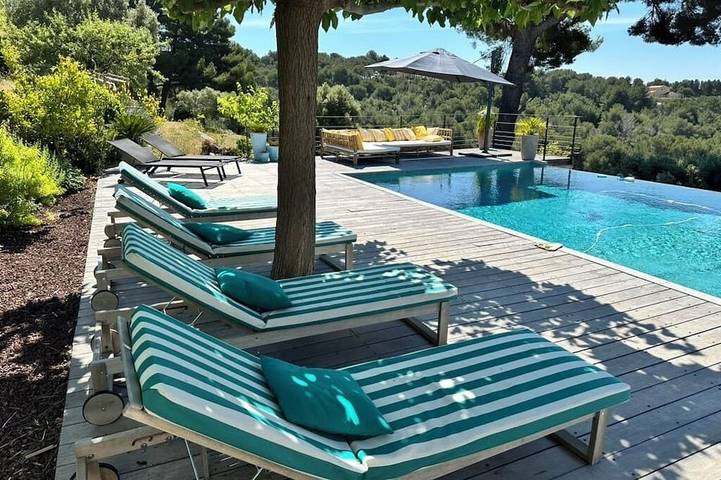 Ferienhaus für 8 Personen, mit Garten