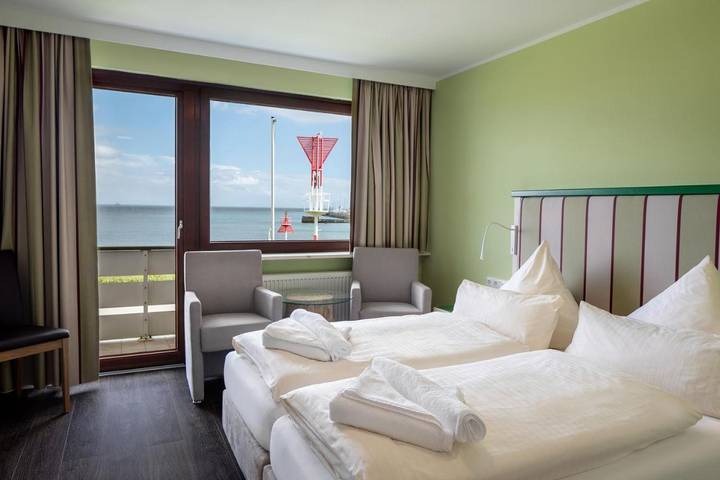 Hotel für 3 Personen, mit Terrasse und Garten sowie Sauna auf Helgoland