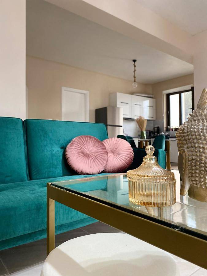 Ferienwohnung für 4 Personen, mit Balkon und Terrasse sowie Ausblick