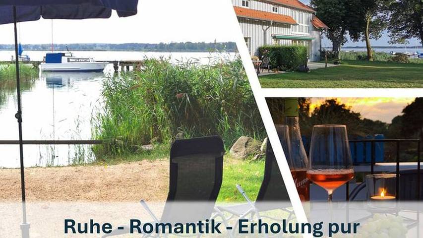 Holiday apartment for 4 people, with lake view and terrace as well as garden, with pets - 1