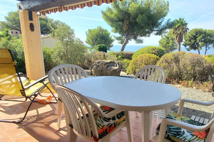 Maison de vacances pour 4 personnes, avec jardin et piscine