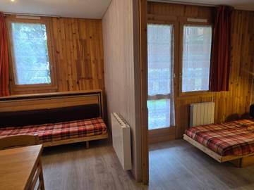 Gîte pour 3 personnes, avec terrasse dans La Plagne