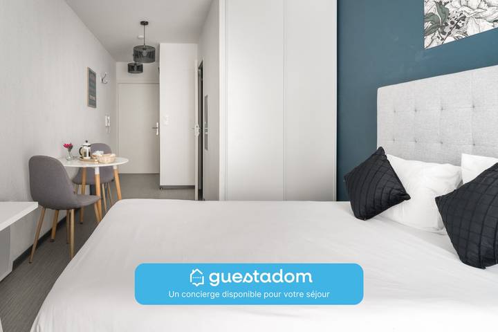 Studio pour 2 personnes, avec terrasse, adapté aux familles - 1