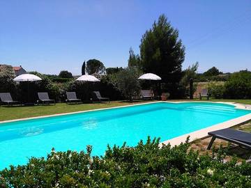 Gîte pour 6 personnes, avec balcon ainsi que piscine et jardin, animaux acceptés à Ventenac-Cabardès