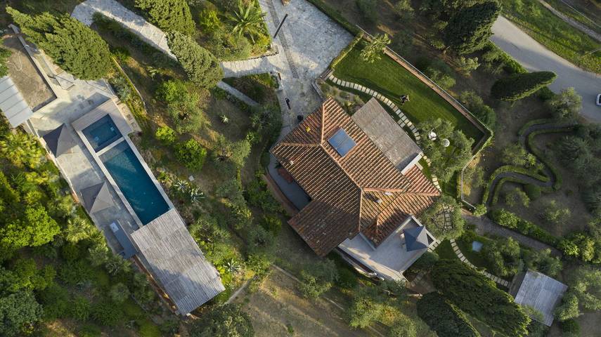 Villa per 10 persone, con giardino e vista lago nonché sauna a Massarosa