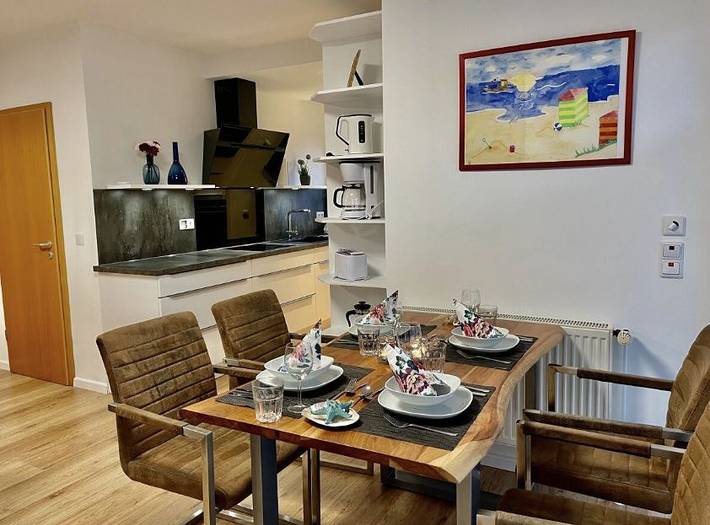 Ganze Wohnung, Ferienwohnung Riff – Meer, Strand & Inselglück auf Borkum in Borkum