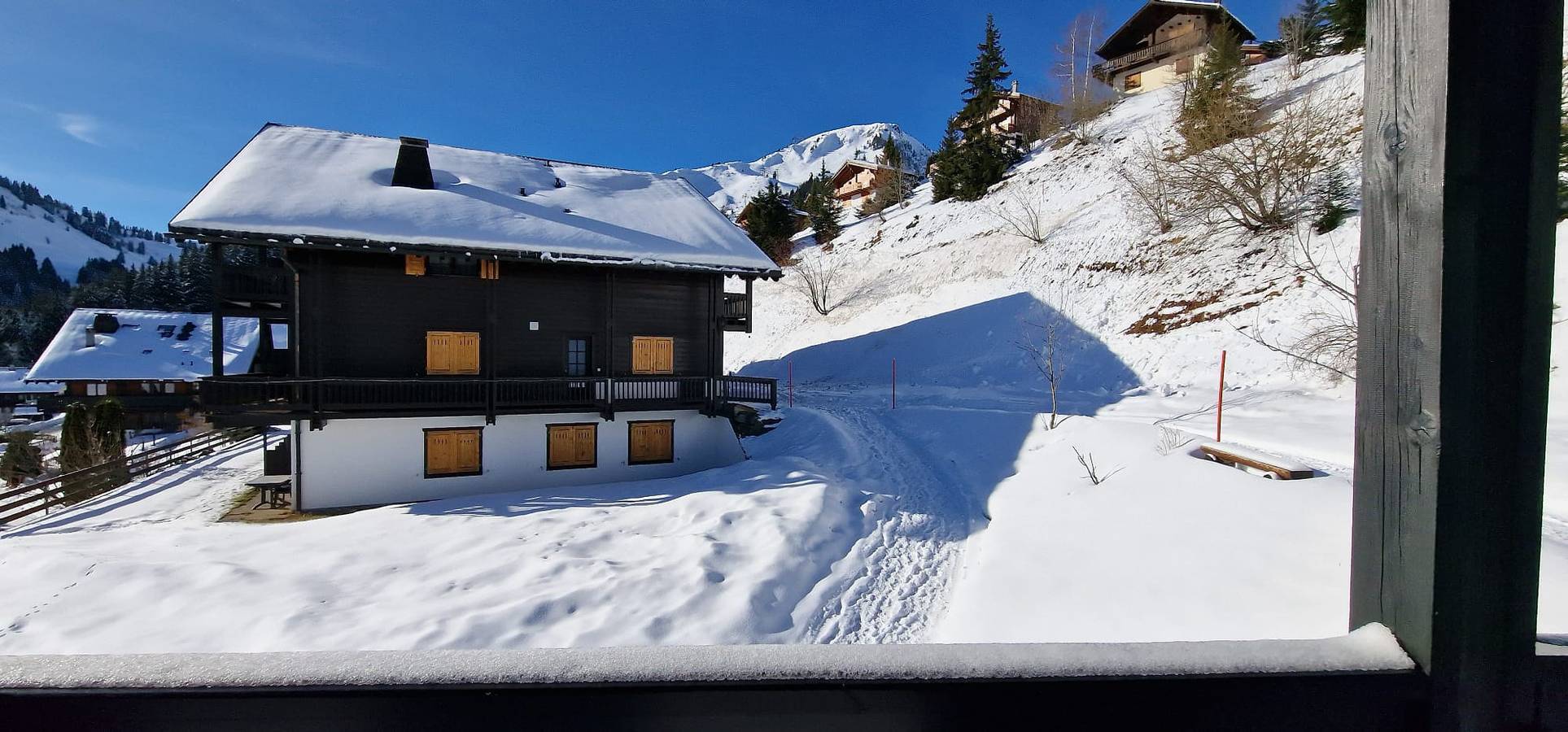 Geheel vakantieappartement, Vakantieappartement voor 4 personen met tuin in Champoussin, Val-d'Illiez